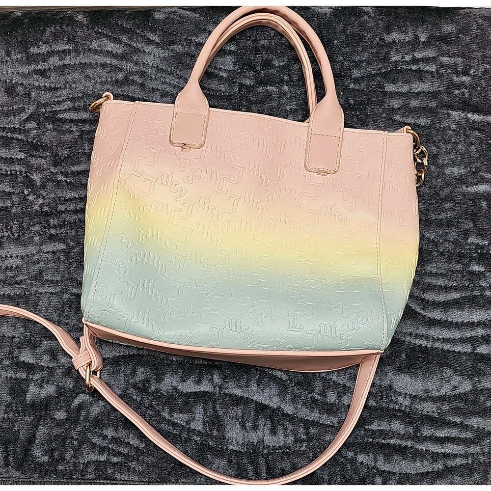Juicy Couture Mini Handbag Y2K Style Pwdr Pink Ombre, Used